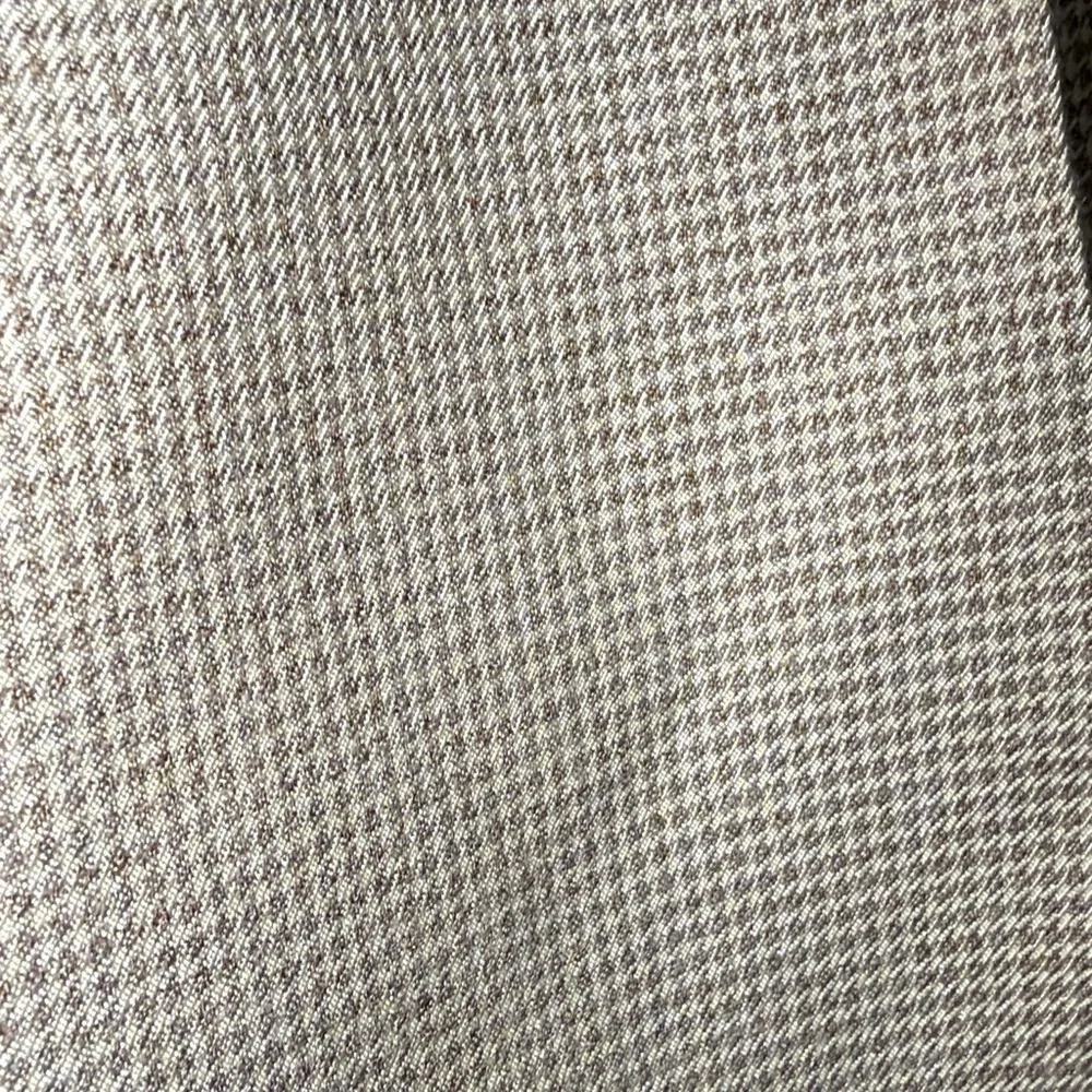 Lauren Ralph Lauren Men’s Dress Pants 38W|28 Pleat Front Tan Micro-Check Slacks - Picture 4 of 6